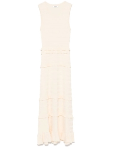 Трикотажное платье, нейтральный Sandro