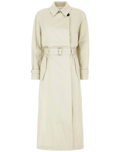 Тренч из хлопка, нейтральный Del core