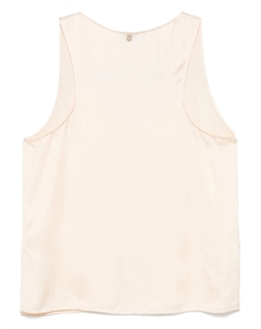 Атласный топ, оранжевый Liu jo