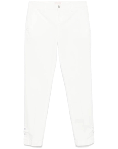 Хлопковые чиносы, белый Liu jo