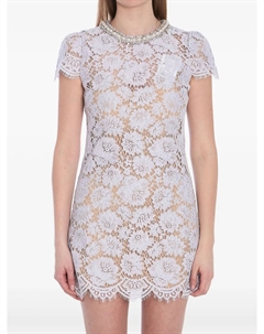 Кружевное мини-платье, фиолетовый Self-portrait