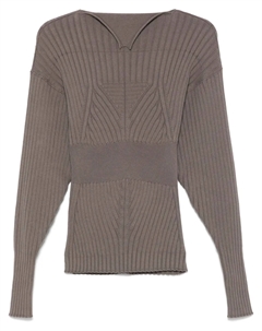 Свитер Рика Оуэнса Дафне, коричневый Rick owens