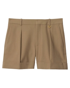 Шерстяные шорты, коричневый Burberry