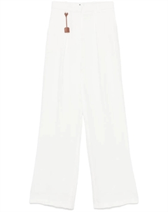 Плиссированные брюки, белый Elisabetta franchi