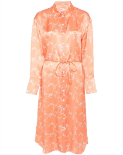 Платье миди Jungle Flower, оранжевый Kenzo