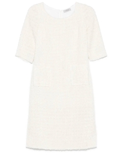 Мини-платье из букле, белый Charlott