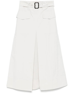 Юбка миди Meari, белый Aspesi