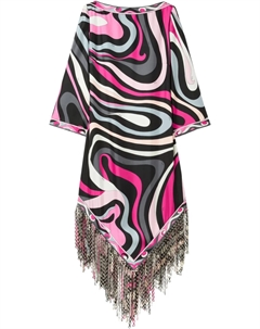 Платье с принтом «мармо», черный Pucci