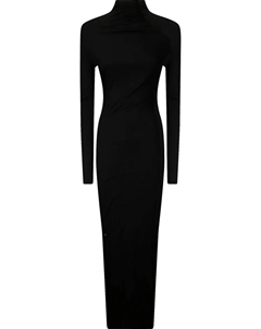 Платье макси Norla, черный Khaite