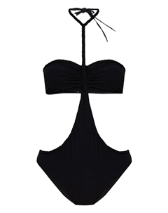 Купальник бандо с вырезом, черный Isabel marant