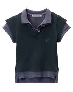 Многослойная рубашка поло, синий Alexander wang