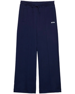 Спортивные брюки с логотипом, синий Msgm