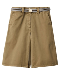 Юбка миди с поясом, зеленый Miu miu