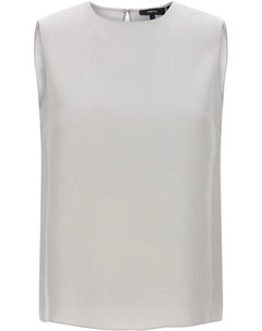 Теория шелковый топ, серый Theory