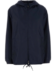 Куртка-бомбер с капюшоном, синий Prada