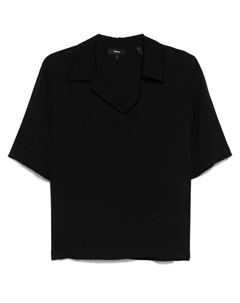 Шелковая блузка, черный Theory