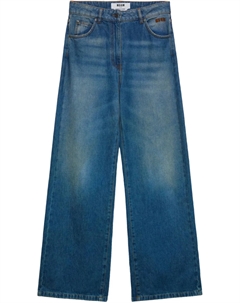 Широкие джинсы, синий Msgm