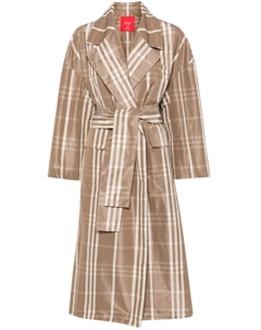 Пальто в клетку, нейтральный Co. go