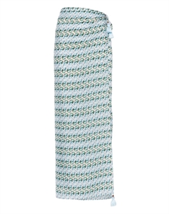 Парео с принтом, синий Tory burch