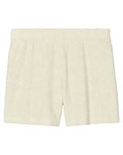 Шорты с жаккардовым логотипом, нейтральный Tory burch