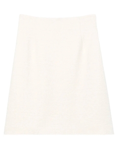 Твидовая юбка, белый St. john