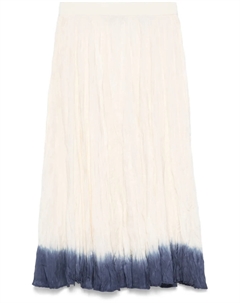 Юбка миди с жатым эффектом, нейтральный Joseph