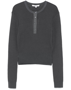 Свитер вафельной вязки, серый Jw anderson