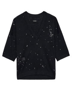 Вулли топ, черный Zadig&voltaire