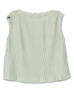 Топ с жатым эффектом, зеленый Herno