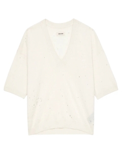 Вулли топ, нейтральный Zadig&voltaire