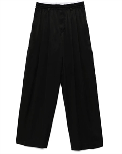 Брюки со складками, черный Alexander wang