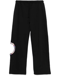 Спортивные брюки, украшенные стразами, черный Loulou