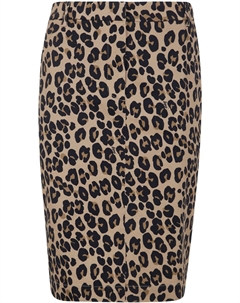 Юбка с леопардовым принтом, нейтральный Aspesi
