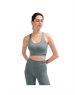 Футболка TIF sports seamless, зеленый Hummel