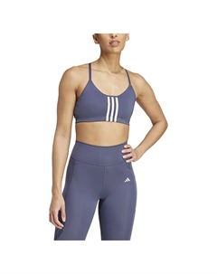 Спортивный бюстгальтер Aeroimpact Low Impact, серый Adidas