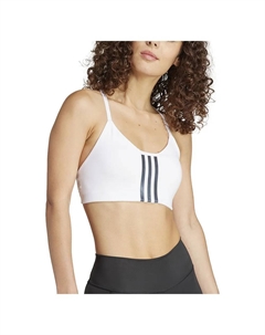 Спортивный бюстгальтер Aeroimpact Low Impact, белый Adidas