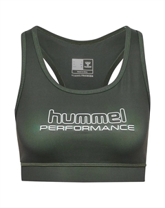 Спортивный топ TE Fundamental, зеленый Hummel