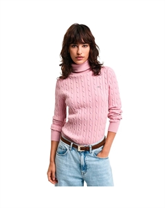 Свитер 4800102 high neck, розовый Gant