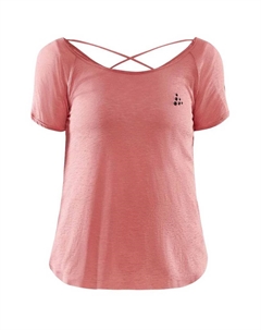 Футболка Core Charge Cross Back, розовый Craft