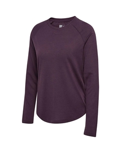 Футболка MT Vanja long sleeve, фиолетовый Hummel