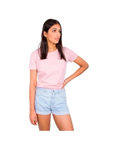 Футболка Basic Small Logo, розовый Alpha industries