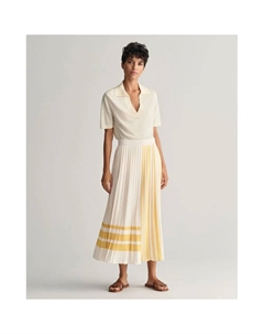 Юбка Striped Pleated, бежевый Gant