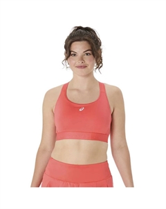 Спортивный топ Road Compression high support, розовый Asics