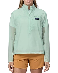 Женский пуловер с молнией 1/2 Houdini Stash Patagonia