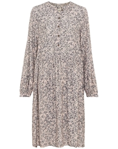 Платье mit Allover Print, хаки Camel active