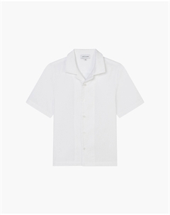 Рубашка с коротким рукавом с логотипом Jumbled Monogram, белый Marc jacobs