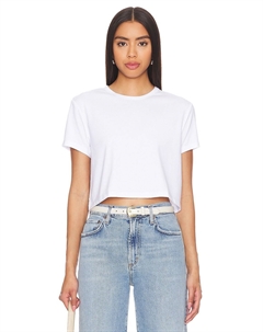 Почти пятничная футболка укороченная, белый Cuts