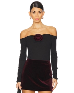 Розетта топ, черный Steve madden