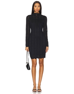 Платье нафия, черный Steve madden