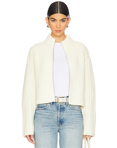 Кардиган на молнии, белый Theory